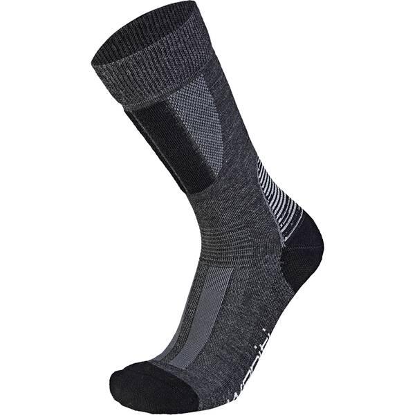 WAPITI Herren Socken Wandersocken S09 Merino Seide 39-41 in Grau