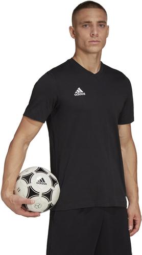 ADIDAS Herren Fanshirt Entrada 22 (normal & lang) S in Schwarz
