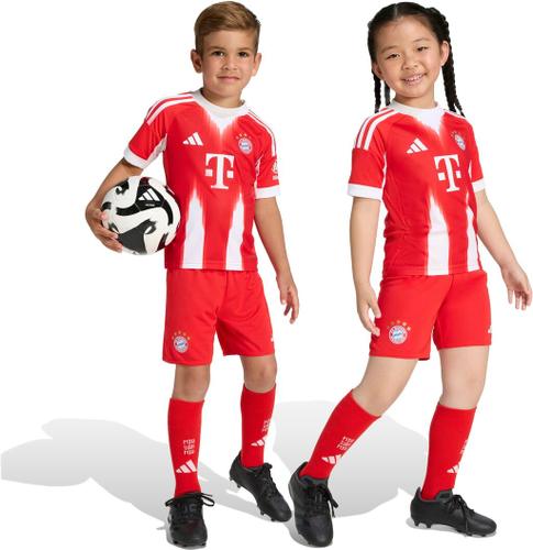 ADIDAS Kinder Fananzug FC Bayern München 25/26 Mini-Heim 110 in Pink