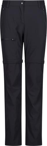 CMP Damen Keilhose WOMAN ZIP OFF PANT 46 in Schwarz