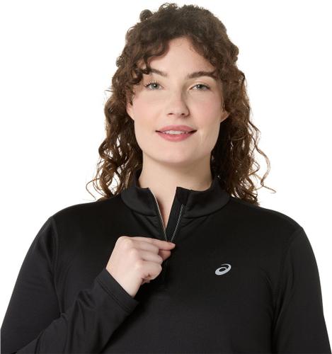 ASICS Damen T-Shirt CORE LS 1/2 ZIP WINTER TOP