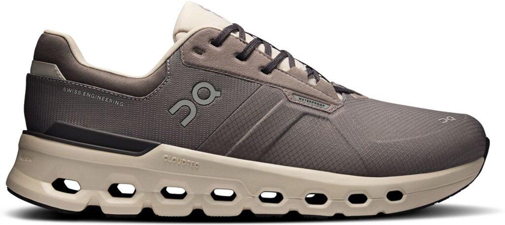 ON Herren Laufschuhe Cloudrunner 2 Waterproof 44 in Grau