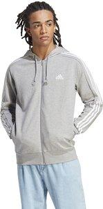 ADIDAS Herren Kapuzensweat M 3S FT FZ HD S in Grau
