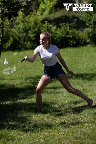 Talbot-Torro Badmintonschläger Attacker - in Grün