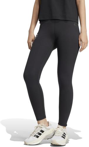 ADIDAS Damen Tight Signature Graphic Print High-Waisted XS in Schwarz