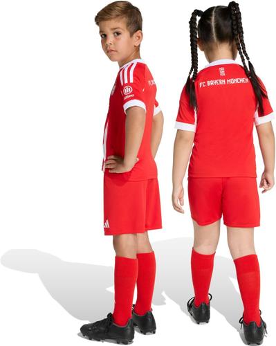 ADIDAS Kinder Fananzug FC Bayern München 25/26 Mini-Heim 110 in Pink