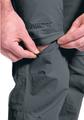 MAIER SPORTS Herren Hose Tajo 2 He-Zip Off Hose el. (kurz) 27 in Grau