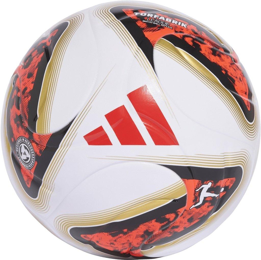 ADIDAS Ball Bundesliga 26/27 Torfabrik League Ball, Box 5 in Grau