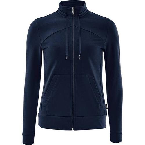schneider sportswear Damen Wellness-Jacke DIADRAW-Jacke 38 in Blau