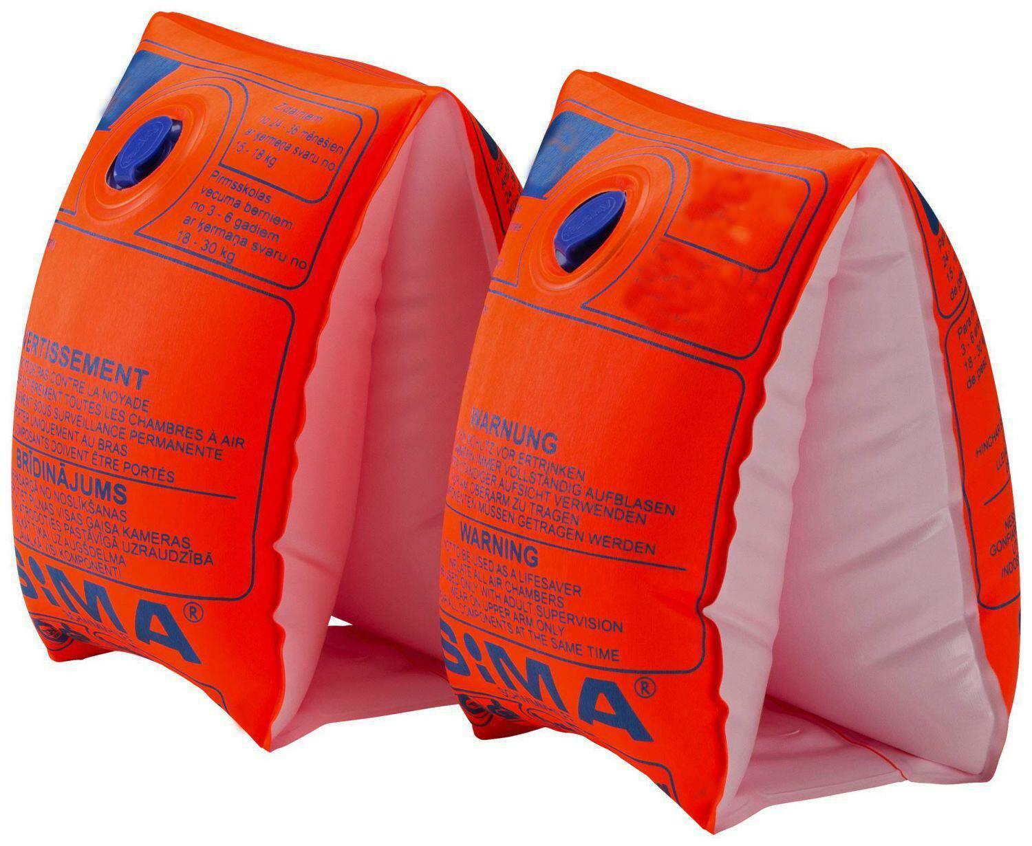 SIMA Schwimmflügel 2 in Orange