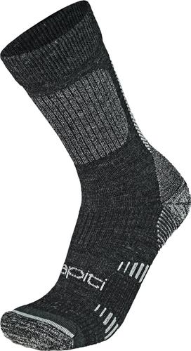 WAPITI Herren Socken Wandersocken S06 Merino Tech 36-38 in Schwarz