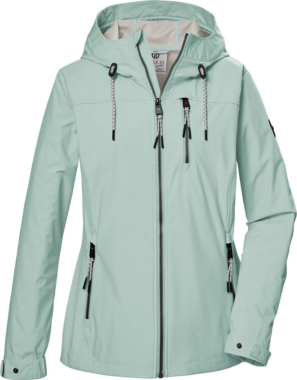 G.I.G.A. DX by killtec Damen Funktionsjacke GS 74 WMN SFTSHLL JCKT 48 in Grün