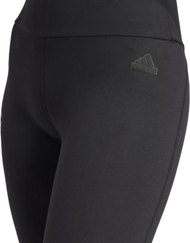 ADIDAS Damen Tight Signature Graphic Print High-Waisted XS in Schwarz