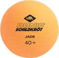 Donic-Schildkröt Tischtennisball Jade, Poly 40+ Qualität, 6 Stk. im Blister, orange - in Orange