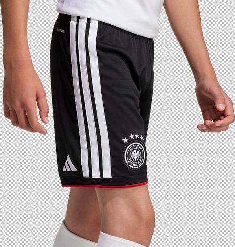 ADIDAS Kinder Teamhose Deutschland DFB WM 2026 Replika Heim 176 in Schwarz
