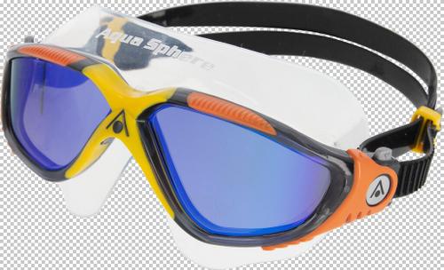 AQUASPHERE Herren Brille VISTA L in Grau