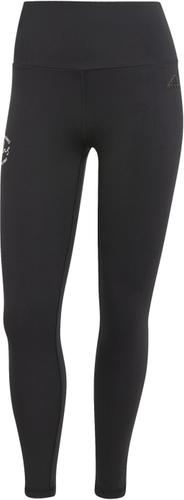 ADIDAS Damen Tight Signature Graphic Print High-Waisted XS in Schwarz