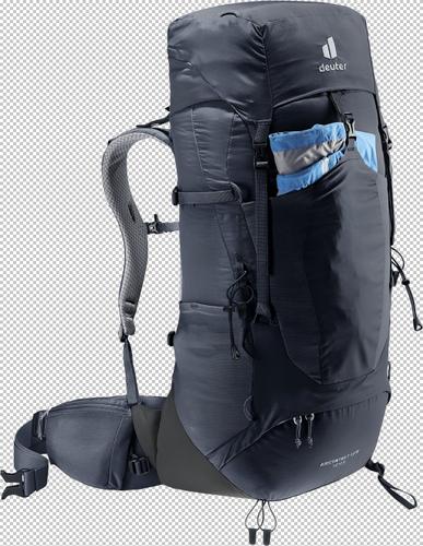 DEUTER Rucksack Aircontact Lite 40 + 10 OneSize in Schwarz