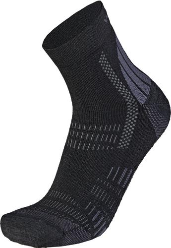 WAPITI Herren Socken Wandersocken S05 Merino Eco Mid 36-38 in Schwarz