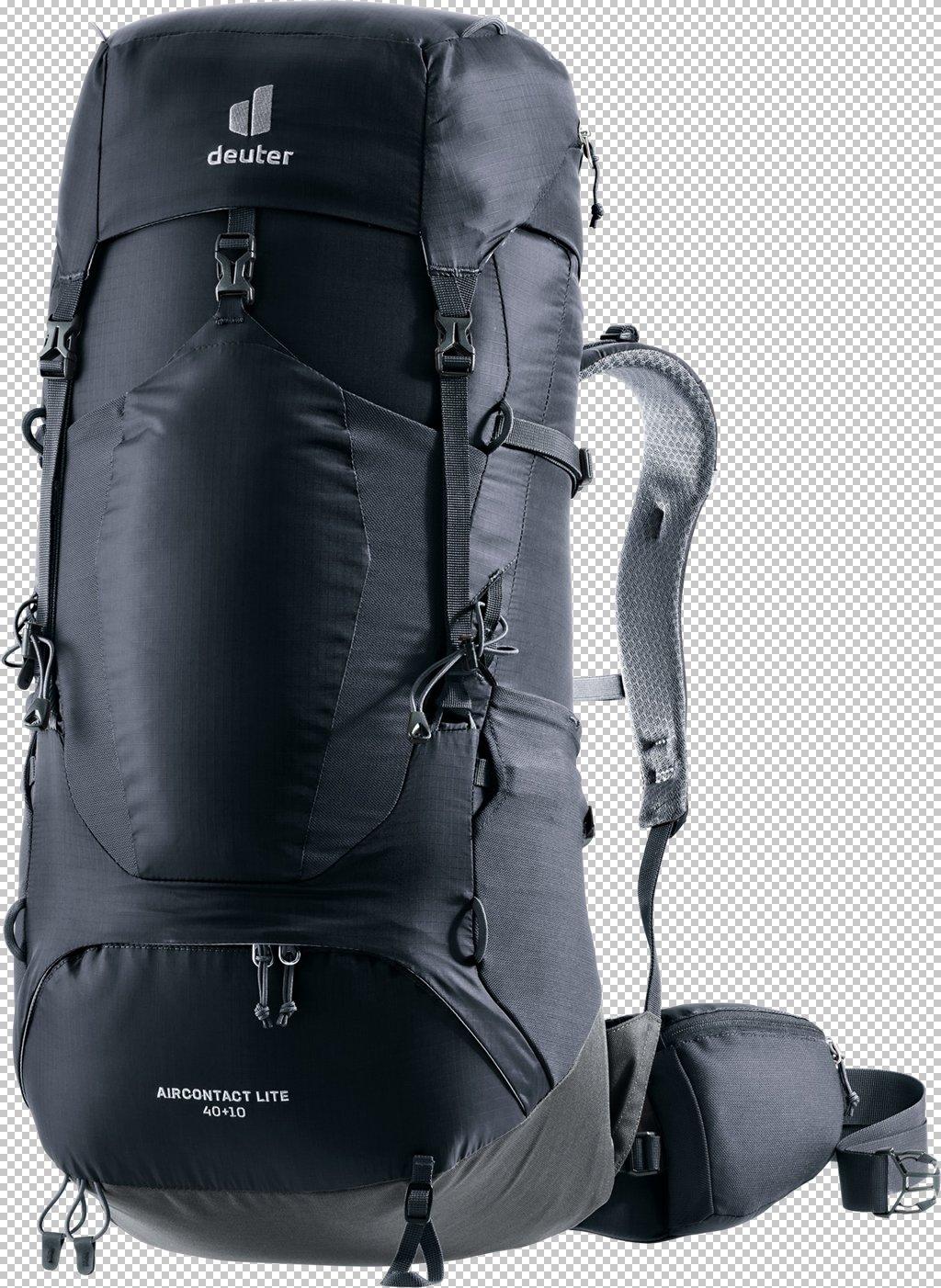 DEUTER Rucksack Aircontact Lite 40 + 10 OneSize in Schwarz