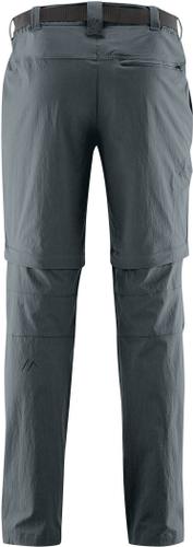 MAIER SPORTS Herren Hose Tajo 2 He-Zip Off Hose el. (kurz) 27 in Grau