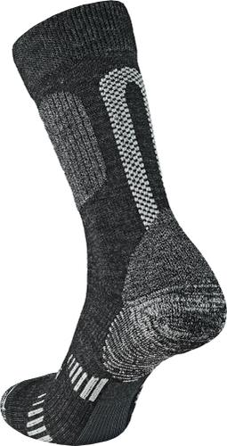 WAPITI Herren Socken Wandersocken S06 Merino Tech 36-38 in Schwarz