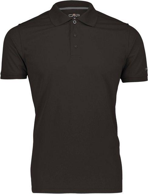 CMP Herren Poloshirt MAN POLO 46 in Schwarz