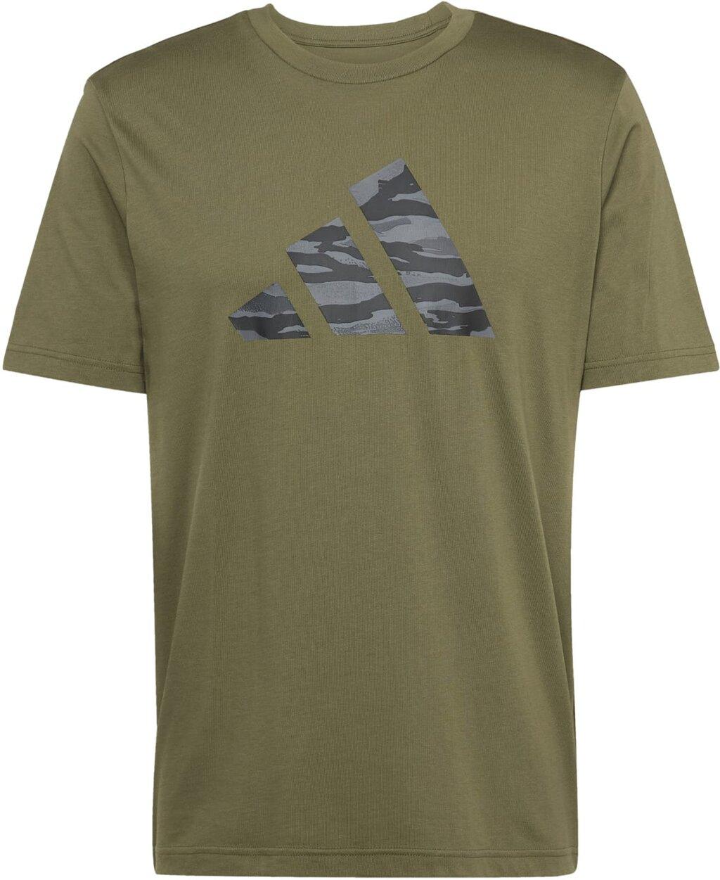 ADIDAS Herren Shirt Codes Camo Graphic S in Braun