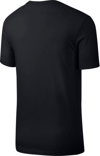 NIKE M NSW CLUB TEE BLACK/WHITE