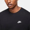 NIKE M NSW CLUB TEE BLACK/WHITE
