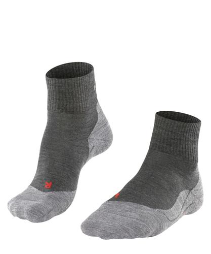FALKE TK5 Short Herren Socken 44-45 in Grau
