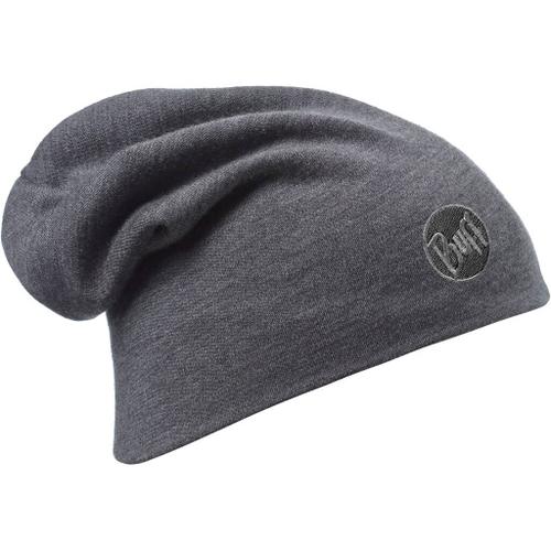 BUFF Herren HEAVYWEIGHT MERINO WOOL Mütze LOOSE One Size in Grau