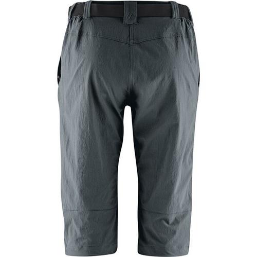 MAIER SPORTS Damen Caprihose Kluane Da-Capri el. 40 in Grau