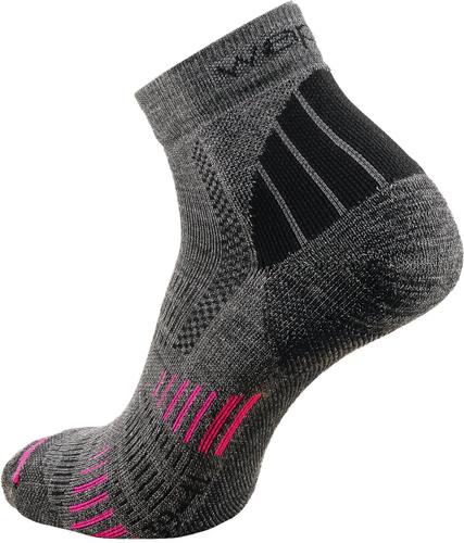 WAPITI Herren Socken Wandersocken S05 Merino Eco Mid 36-38 in Grau