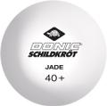 Donic-Schildkröt Tischtennisball Jade, Poly 40+ Qualität, 6 Stk. im Blister, weiß - in Pink