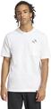 ADIDAS Herren Shirt Lounge Slides Graphic Pocket S in Weiß