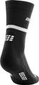 CEP Damen the run socks, mid cut, v4 II in Schwarz