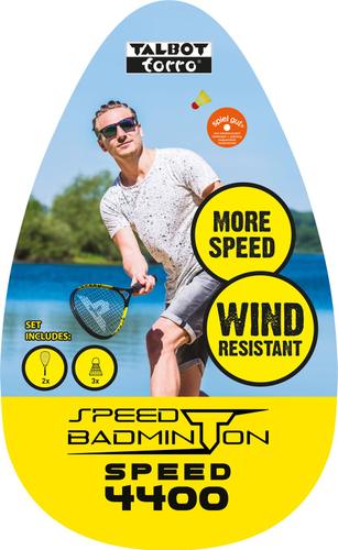 TALBOT/TORRO Speedbadminton-Set Speed 4400 Onesize in Gold