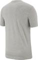 NIKE M NSW CLUB TEE DK GREY HEATHER/BLACK