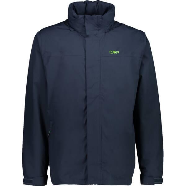 CMP Herren Regenjacke MAN JACKET SNAPS HOOD 50 in Blau