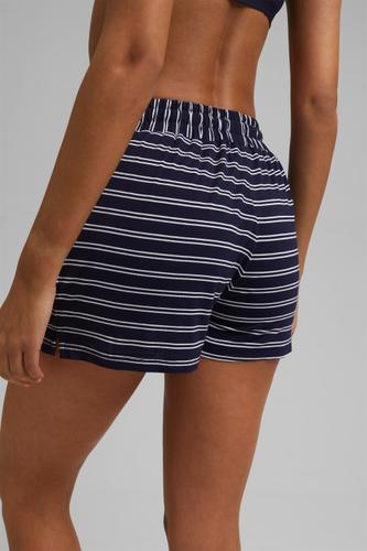 Jersey-Shorts aus LENZING™ ECOVERO™ M - Navy 2