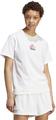 ADIDAS Damen Shirt Farmers Market Strawberry Graphic