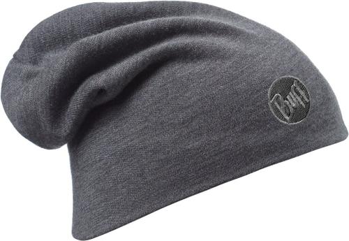 BUFF Herren HEAVYWEIGHT MERINO WOOL Mütze LOOSE One Size in Grau