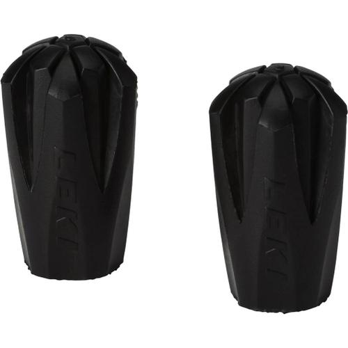 LEKI Nordic Walkingstöcke Trekking- und Walkingstock-Gummipuffer Onesize in Schwarz