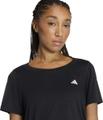ADIDAS Damen Shirt Workout Essentials mit tiefem Ausschnitt