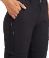 McKINLEY Damen Hose Da.-Abzipphose Malloy II W SHT 23 in Schwarz