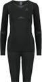 ODLO Damen Set Set long FUNDAMENTALS PERFORMANCE WARM XS in Schwarz