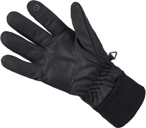 ARECO Softshellhandschuh Microfleece Touch 5 in Schwarz
