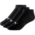 PUMA Herren Socken UNISEX SNEAKER PLAIN 3P Black