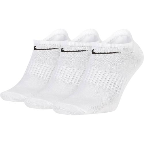 NIKE U NK EVERYDAY LTWT NS 3PR WHITE/BLACK
